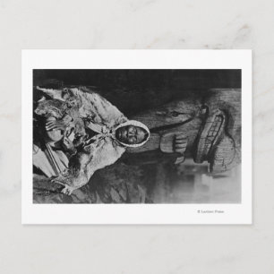 Cartão Postal Velho Doutor em Bruxas do Alasca