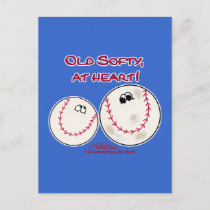 Cartão Postal Velho Suave no Coração