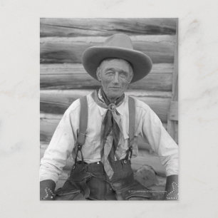 Cartão Postal Velho vaqueiro