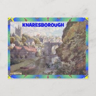 CARTÃO POSTAL VELHO YORKSHIRE - KNARESBOROUGH