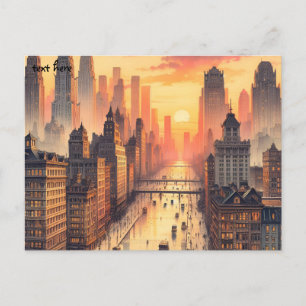 Cartão Postal velhos cartões-postais de fulton