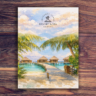 Cartão Postal Veligandu Island Resort & Spa Maldivas   Viagem 