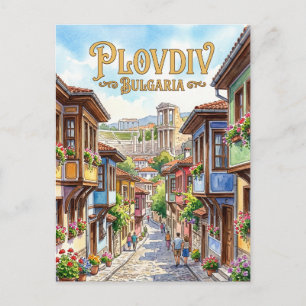 Cartão Postal Veliko Tarnovo Bulgária