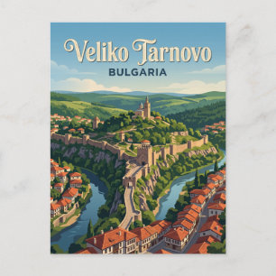 Cartão Postal Veliko Tarnovo, Bulgária