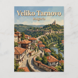 Cartão Postal Veliko Tarnovo Cidade Velha Bulgária