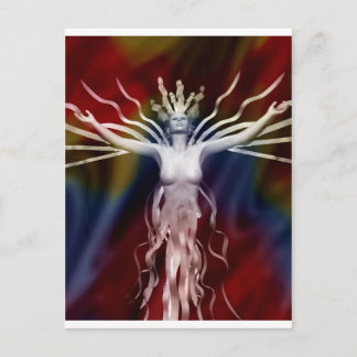 Cartão Postal Velocidade de escape