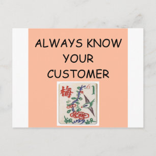 Cartão Postal Vencedor da MAHJONG