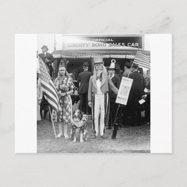 Cartão Postal Vendas em estrela: 1918 (Frente)