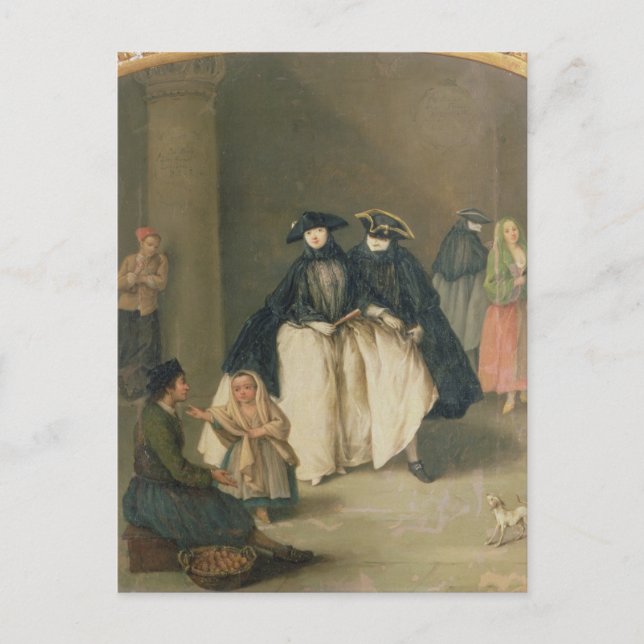 Cartão Postal Vendedor de Frutas (Frente)