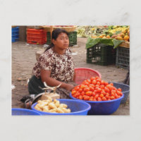 Vendedora do Mercado Guatemalteco