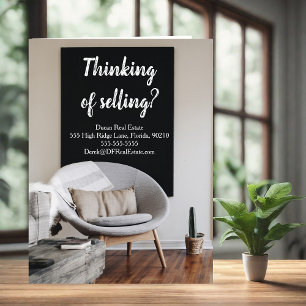 Cartão Postal vendendo venda de marketing imobiliário de referên