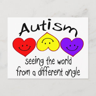 Cartão Postal Vendo O Mundo De Um Ângulo Diferente (Hrts)