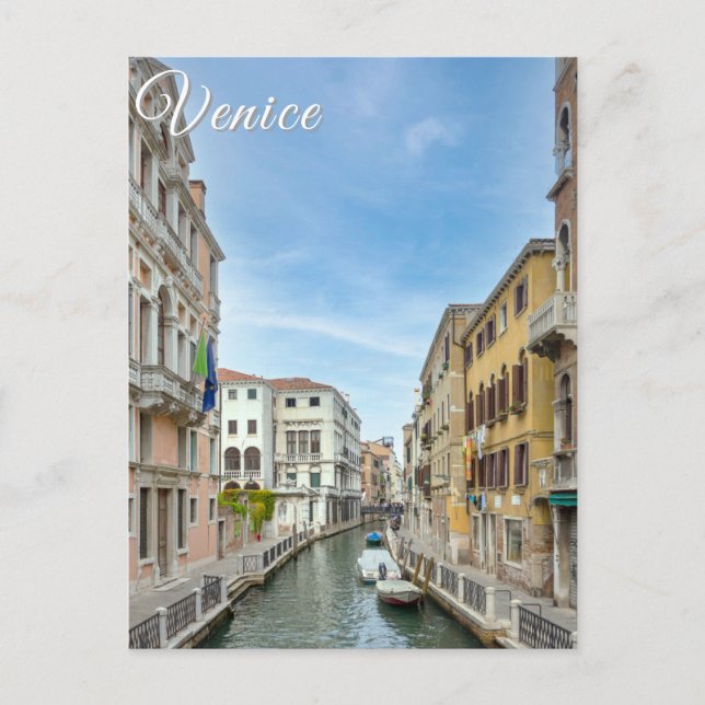 Cartão Postal Veneza (Frente)
