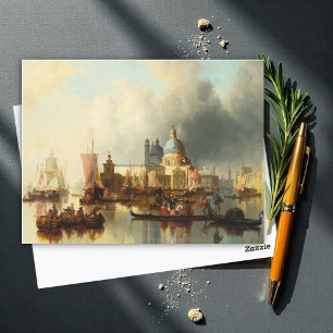 Cartão Postal Veneza – Agito E Confusão