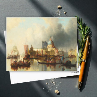 Cartão Postal Veneza – Agito E Confusão