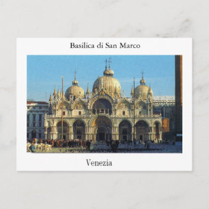 Cartão Postal Veneza, Basilica di San Marco