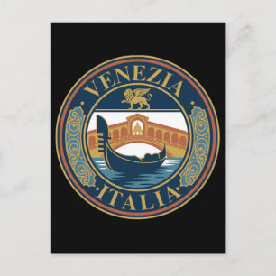 Cartão Postal Veneza Itália