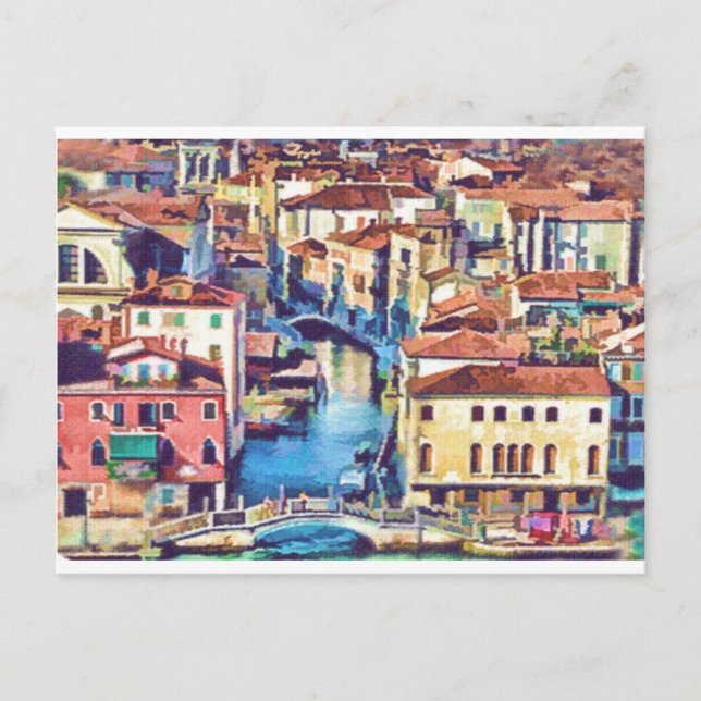 Cartão Postal Veneza, Itália (Frente)