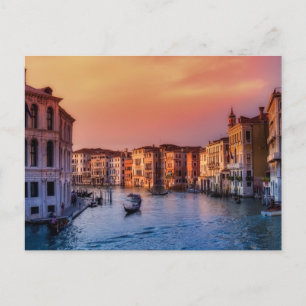 Cartão Postal Veneza Itália Edifícios Urbanos