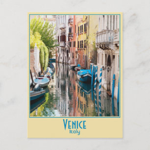 Cartão postal Veneza, Itália Vintage