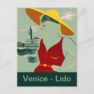 Cartão Postal Veneza, Lido
