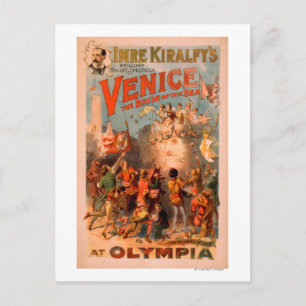 Cartão Postal Veneza, Noiva do Mar em Balé Olímpico