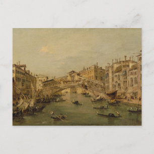 Cartão Postal Veneza, o Rialto