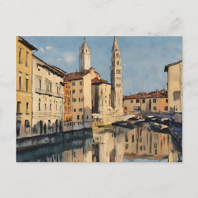 Cartão Postal Veneza (Veneza 4) (Frente)