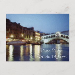 Cartão Postal Venezia Di Notte (Veneza à noite)
