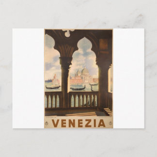 Cartão Postal Venezia poster design