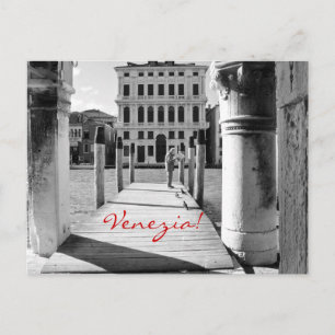 Cartão Postal Venezia, Venice postcard