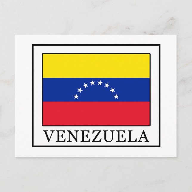 Cartão Postal Venezuela (Frente)