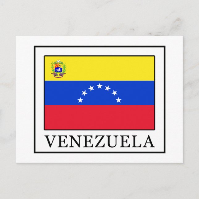 Cartão Postal Venezuela (Frente)