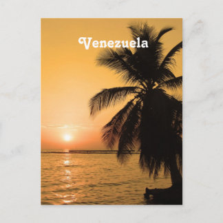 Cartão Postal Venezuela Sunset