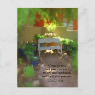 Cartão Postal Venha até mim...