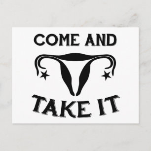 Cartão Postal Venha e pegue