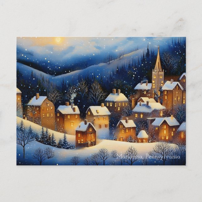 Cartão Postal Venha, Todos Vocês Fiéis (Frente)