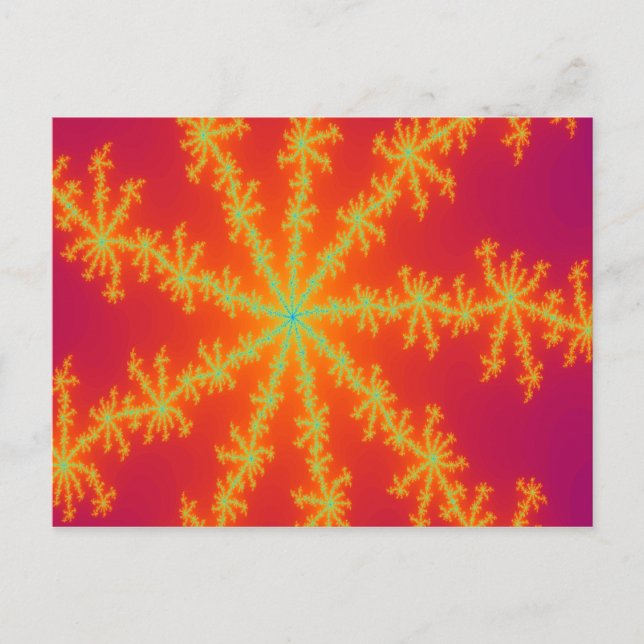 Cartão postal Venous Thunderstorm (Frente)