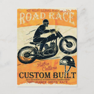 CARTÃO POSTAL VENTILADORES MOTO