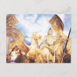 Cartão Postal "Ventos altos" César's Palace Watercolor