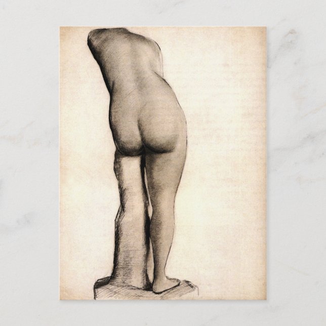 Cartão Postal Venus (1886-87) Van Gogh Fine Art (Frente)