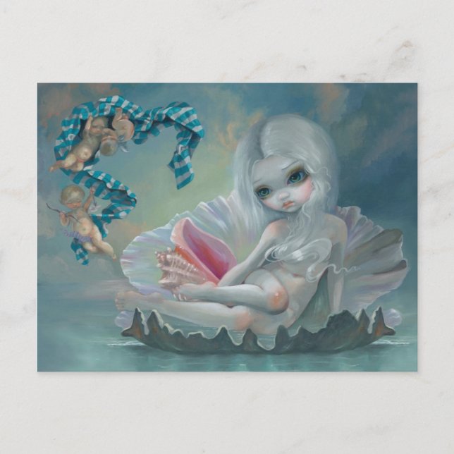 Cartão postal "Vênus com Cherubs" (Frente)