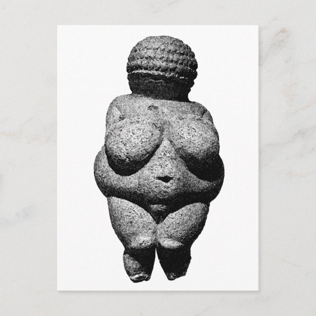 Cartão Postal Vênus de Willendorf (Frente)