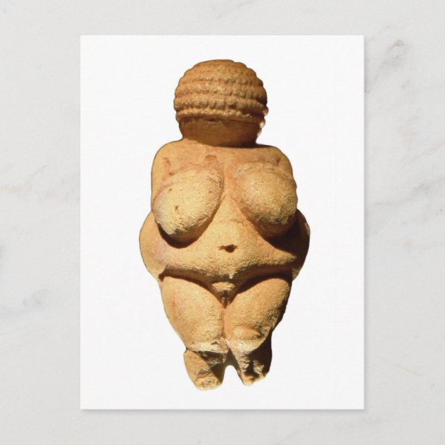 Cartão Postal Vênus de Willendorf (Frente)