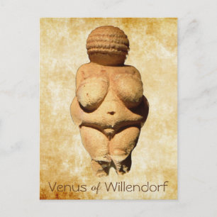 Cartão Postal Vênus de Willendorf Arte Antiga
