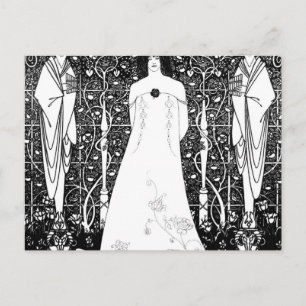 Cartão Postal Vênus Entre Deuses Terminais Por Aubrey Beardsley