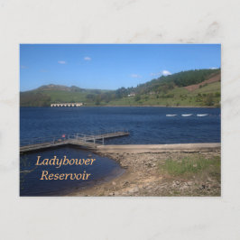 Cartão Postal Ver no Reservatório Ladybower