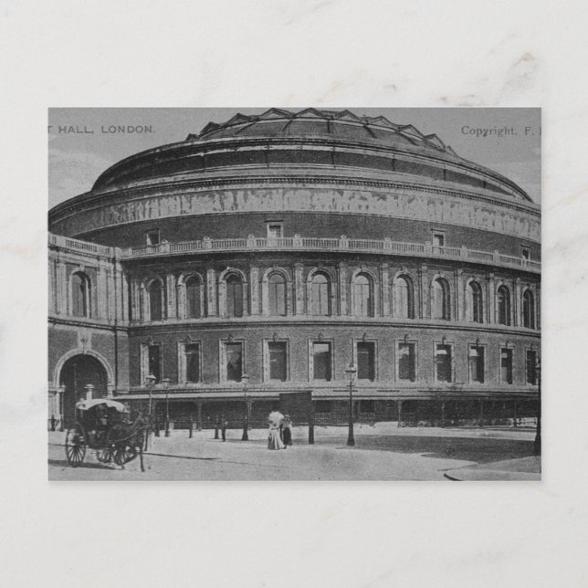 Cartão Postal Ver o Albert Hall, c.1900 (Frente)