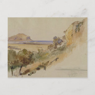 Cartão Postal Ver perto de Palermo, 1847 (caneta e tinta com c/c