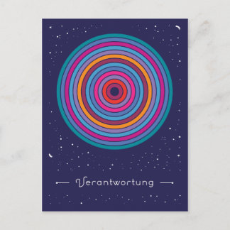 Cartão Postal Verantwortung